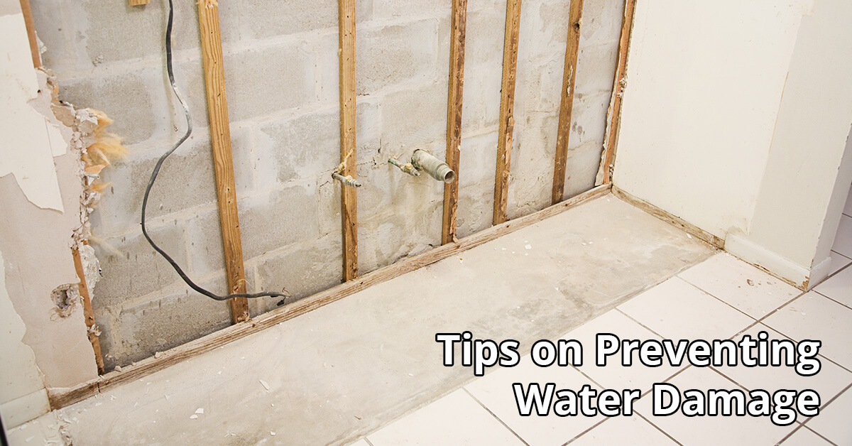   Water Damage Tips in Eau Claire, WI